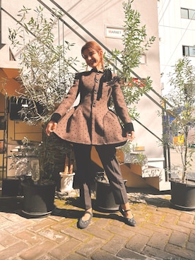 「卒業式コーデ」｜スザンヌさん（レディース・165cm）の春コーディネート