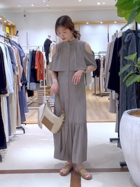 小西皐さん(レディース・161cm)の夏コーディネート