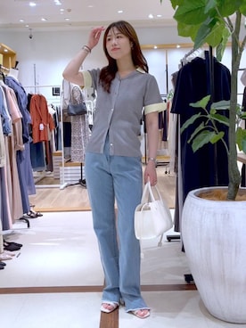 小西皐さん(レディース・161cm)の夏コーディネート