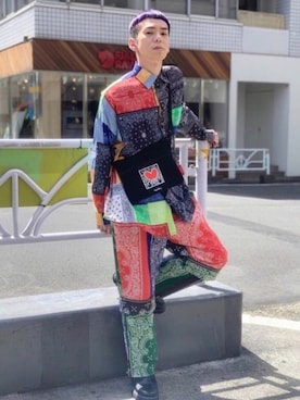 「NOT COMMON SENSE（ノットコモンセンス）のアイテム」を使った、naoki42さん（メンズ・172cm）の春コーディネート