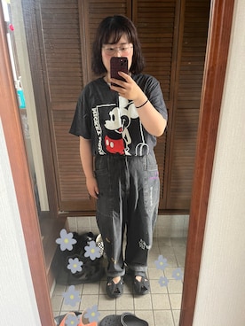 「アイテム（デニムパンツ）」を使った、MAGOさん（レディース・156cm・30代）の夏コーディネート
