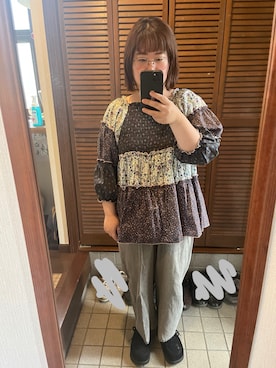 「SM2（エスエムツー）のアイテム」を使った、MAGOさん（レディース・156cm）の春コーディネート