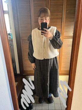 「SM2（エスエムツー）のアイテム」を使った、MAGOさん（レディース・156cm）の冬コーディネート