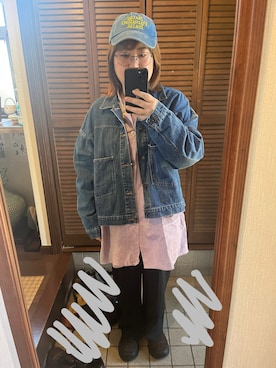 「coca（coca）（コカ）のアイテム（帽子）」を使った、MAGOさん（レディース・156cm）の春コーディネート