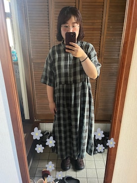 「KBF（ケイビーエフ）のアイテム」を使った、MAGOさん（レディース・156cm）の夏コーディネート