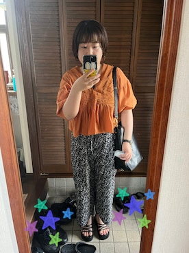 MAGOさん（レディース・156cm）の夏コーディネート