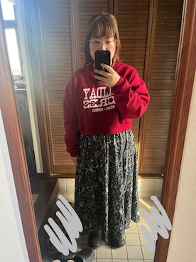 「SM2（エスエムツー）のアイテム」を使った、MAGOさん（レディース・156cm）の冬コーディネート