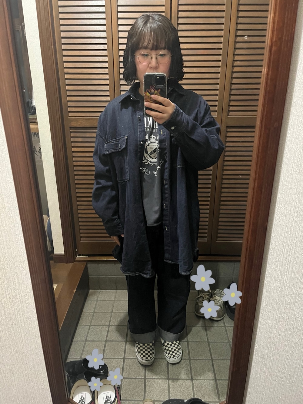 JEANASIS（ジーナシス）の「アソートデニムBIGシャツジャケット