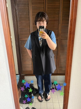 MAGOさん(レディース・156cm)の夏コーディネート