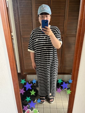 「アイテム（ワンピース/ドレス）」を使った、MAGOさん（レディース・156cm・30代）の夏コーディネート