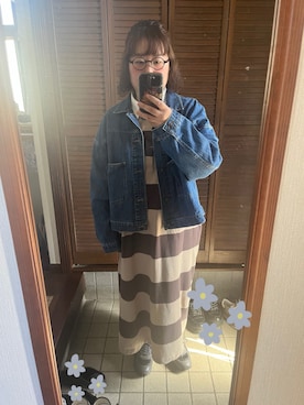 「アイテム（ワンピース/ドレス）」を使った、MAGOさん（レディース・156cm・30代）の春コーディネート