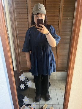 「アイテム（スニーカー）」を使った、MAGOさん（レディース・156cm・30代）の秋コーディネート