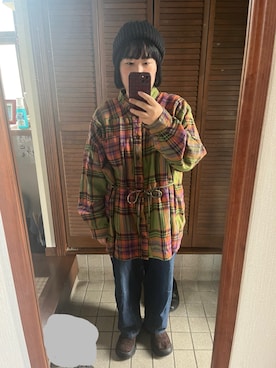 「アイテム（スニーカー）」を使った、MAGOさん（レディース・156cm）の秋コーディネート
