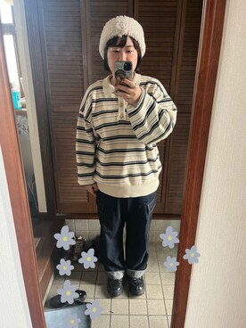 「アイテム（帽子）」を使った、MAGOさん（レディース・156cm・30代）の秋コーディネート