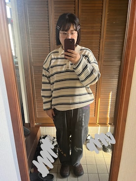 「アイテム（スニーカー）」を使った、MAGOさん（レディース・156cm・30代）の秋コーディネート