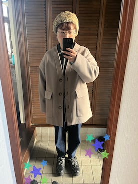 「お正月」｜MAGOさん（レディース・156cm）の冬コーディネート