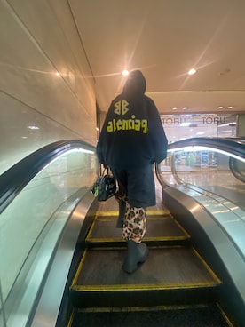「MAISON SPECIAL（メゾンスペシャル）のアイテム（その他パンツ）」を使った、miccco.さん（レディース・157cm）の春コーディネート