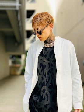 TETUさんの「LOOSE TANK TOP」を使ったコーディネート