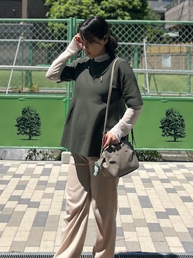 R！さん（レディース・157cm）の春コーディネート