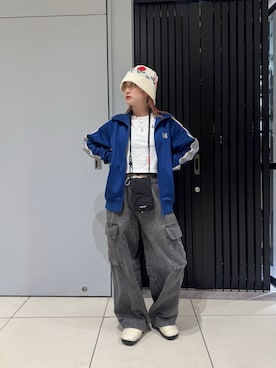 「BEAVER（ビーバー）のアイテム」を使った、リナリナ～さん（レディース・158cm）の秋コーディネート