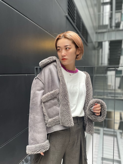 SOGLIA/ソリア　OPEN END LONG SLEEVE T SOLID  ロンＴ