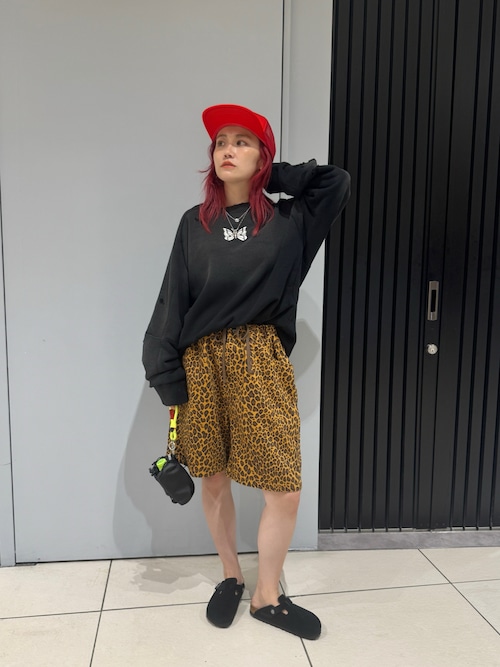 MANASTASH/マナスタッシュ HEMP TWILL SHORT LEOPARD（その他パンツ