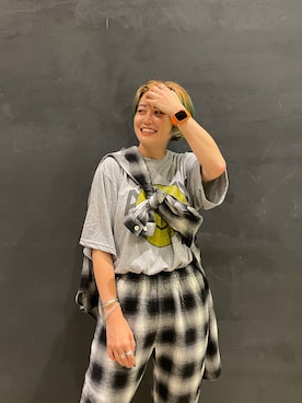 「LAVER（ラバー）のアイテム（アクセサリー）」を使った、リナリナ～さん（レディース・158cm）の秋コーディネート