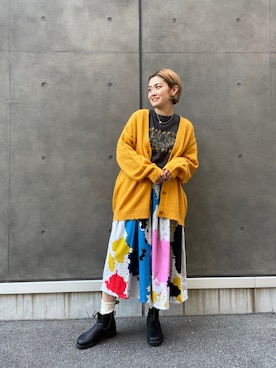 リナリナ~さん(レディース・158cm)の秋コーディネート