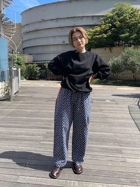 「DANA FANEUIL（ダナファヌル）のアイテム」を使った、リナリナ～さん（レディース・158cm）の秋コーディネート