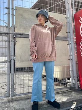 「春服デビュー宣言」｜「アイテム（モカシン/デッキシューズ）」を使った、リナリナ～さん（レディース・158cm）の春コーディネート