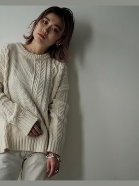 「MANASTASH」｜「アイテム（その他）」を使った、リナリナ～さん（レディース・158cm）の秋コーディネート