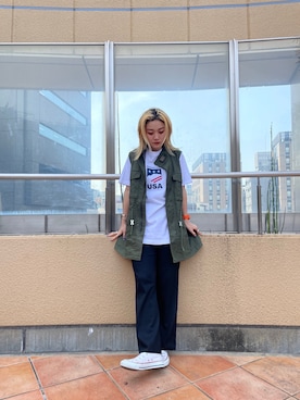 リナリナ～さん（レディース・158cm）の春コーディネート