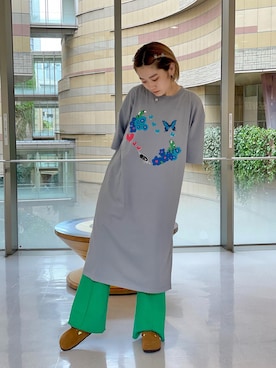 リナリナ~さん(レディース・158cm)の夏コーディネート