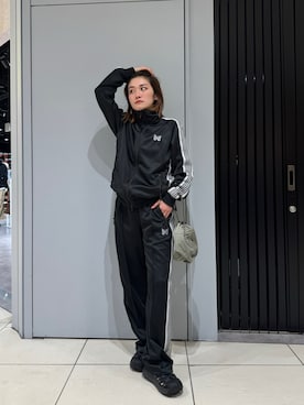 「HOKA（ホカ）のHOKA  / ホカ 　HOPARA ホパラ サンダル　ユニセックス　1123112（サンダル、ブラック系）」を使った、リナリナ～さん（レディース・158cm）の春コーディネート