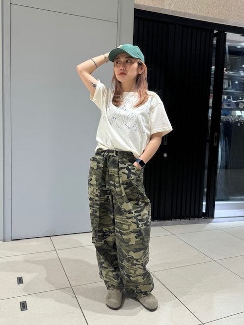 B omnivore/ビーオムニボー RIPSTOP BELT PANTS リップストップベルト