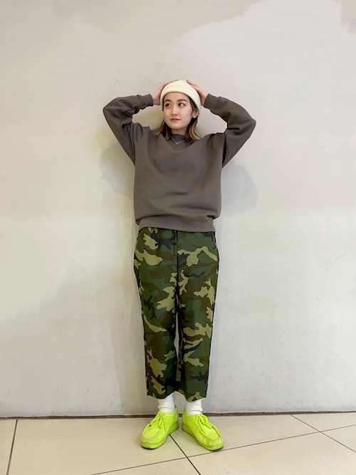 TIGRE BROCANTE タゴサクパンツ　ナッティーカモフラージュSサイズ TIGRE BROCANTE(ティグルブロカンテ）/カモタゴサクパンツ