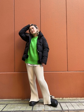 「DESCENTE ALLTERRAIN（デサント　オルテライン）のアイテム（ジャケット/アウター）」を使った、リナリナ～さん（レディース・158cm）の秋コーディネート
