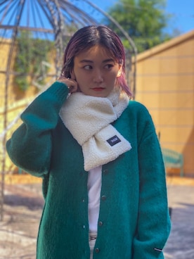 「TAION（タイオン）のアイテム（ファッション雑貨）」を使った、リナリナ～さん（レディース・158cm）の秋コーディネート