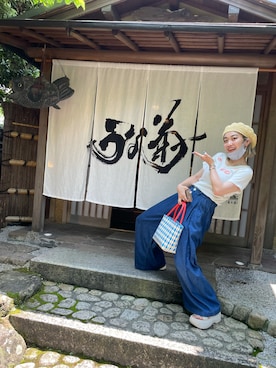「SHAKA」｜「アイテム（その他）」を使った、リナリナ～さん（レディース・158cm）の夏コーディネート