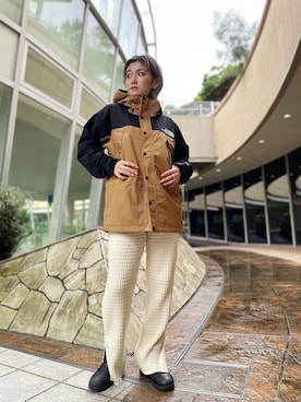 「MANASTASH」｜「アイテム（その他）」を使った、リナリナ～さん（レディース・158cm）の秋コーディネート