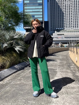 「LAVER（ラバー）のアイテム」を使った、リナリナ～さん（レディース・158cm）の秋コーディネート