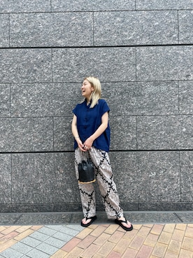 「Odds（オッズ）のアイテム」を使った、リナリナ～さん（レディース・158cm）の春コーディネート