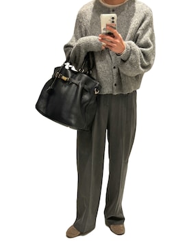 「MILOS（ミロス）のアイテム」を使った、ATTSUさん（レディース・163cm）の冬コーディネート