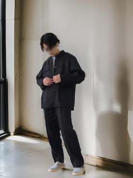 「YOAK(ヨーク)のアイテム」を使った、ひげ🧔♂️さん(メンズ・174cm)の春コーディネート