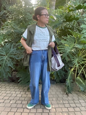 「THEATRE PRODUCTS（シアタープロダクツ）のアイテム」を使った、nozothさん（レディース・153cm）の秋コーディネート