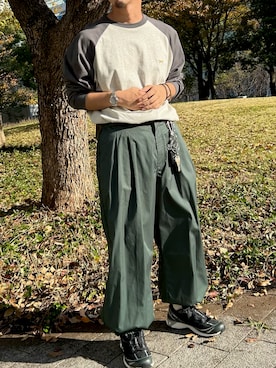 ぺいさん（メンズ・171cm）の秋コーディネート