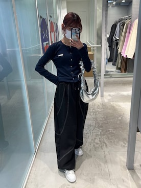 「CRANK（クランク）のアイテム」を使った、ｱｶﾘさん（レディース・161cm）の冬コーディネート