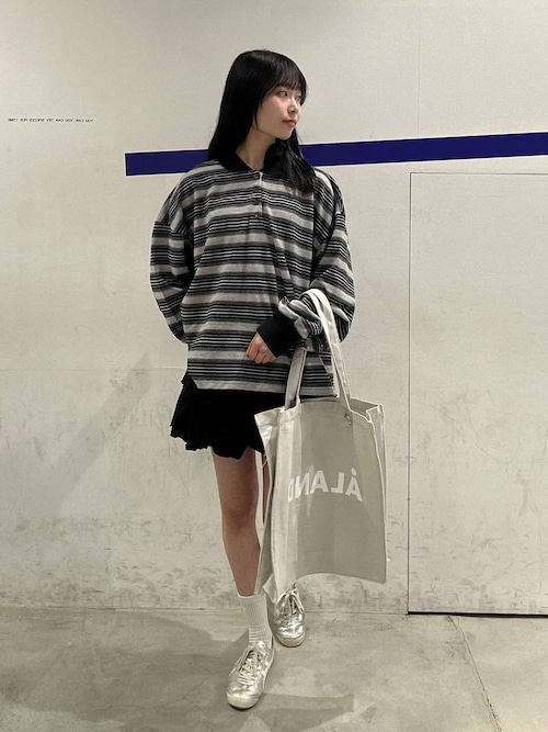 アニュアンス anuans ウールギャバジンミニスカートBLACK M ウールギャバジンミニスカート（ミニスカート）｜ánuans（ア