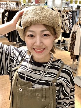 「アイテム（アクセサリー）」を使った、mumiさん（レディース・157cm・40代）の秋コーディネート