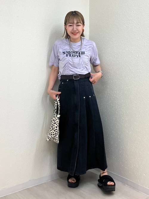 ぱちページ セール】シャーリングロゴTSS 326151（Tシャツ/カットソー